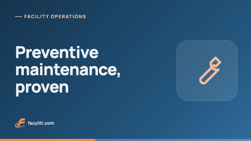 Five checks that tell you whether your preventive maintenance programme is real